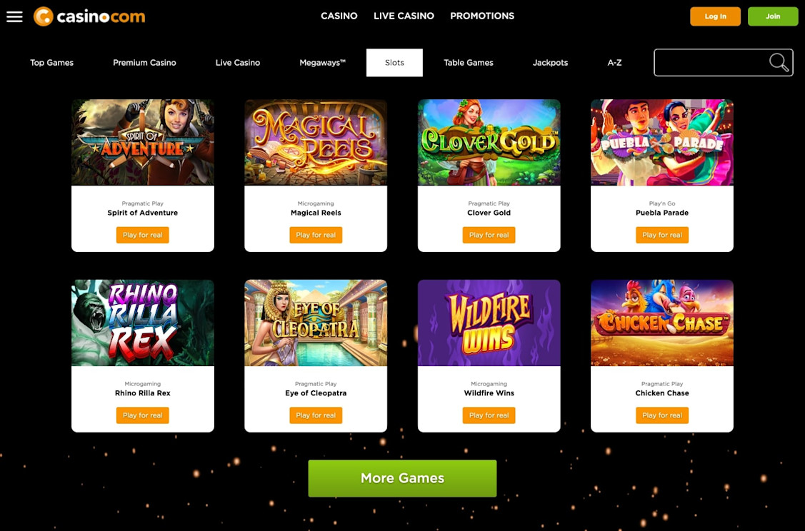 Casino.com slots