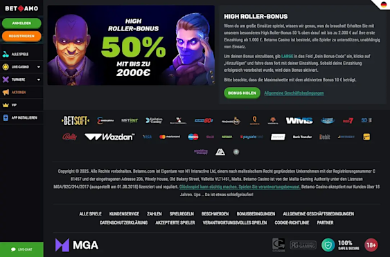 Overview of payment methods