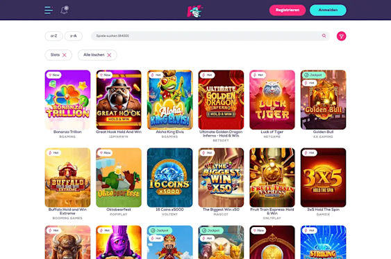 Casino Slots Lobby