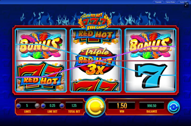 Triple Hot 777 slot