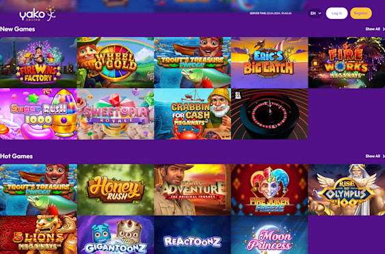 Yako Casino Screenshot 4