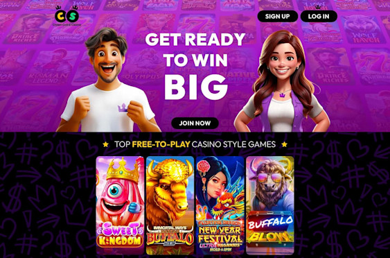 CrownCoins casino screenshot 1