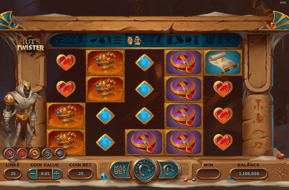 Tut-s Twister - Yggdrasil slot