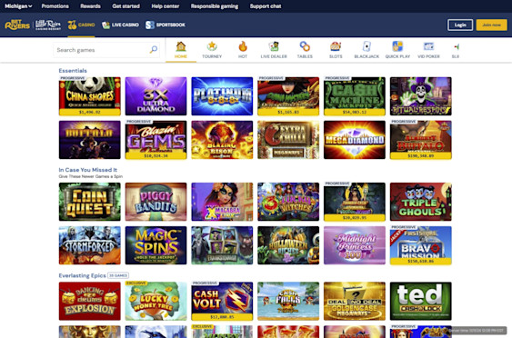 BetRivers Casino Michigan Screenshot 3