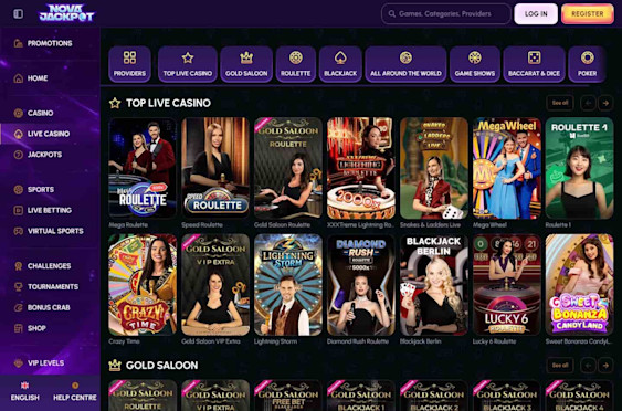 NovaJackpot Screenshot 4