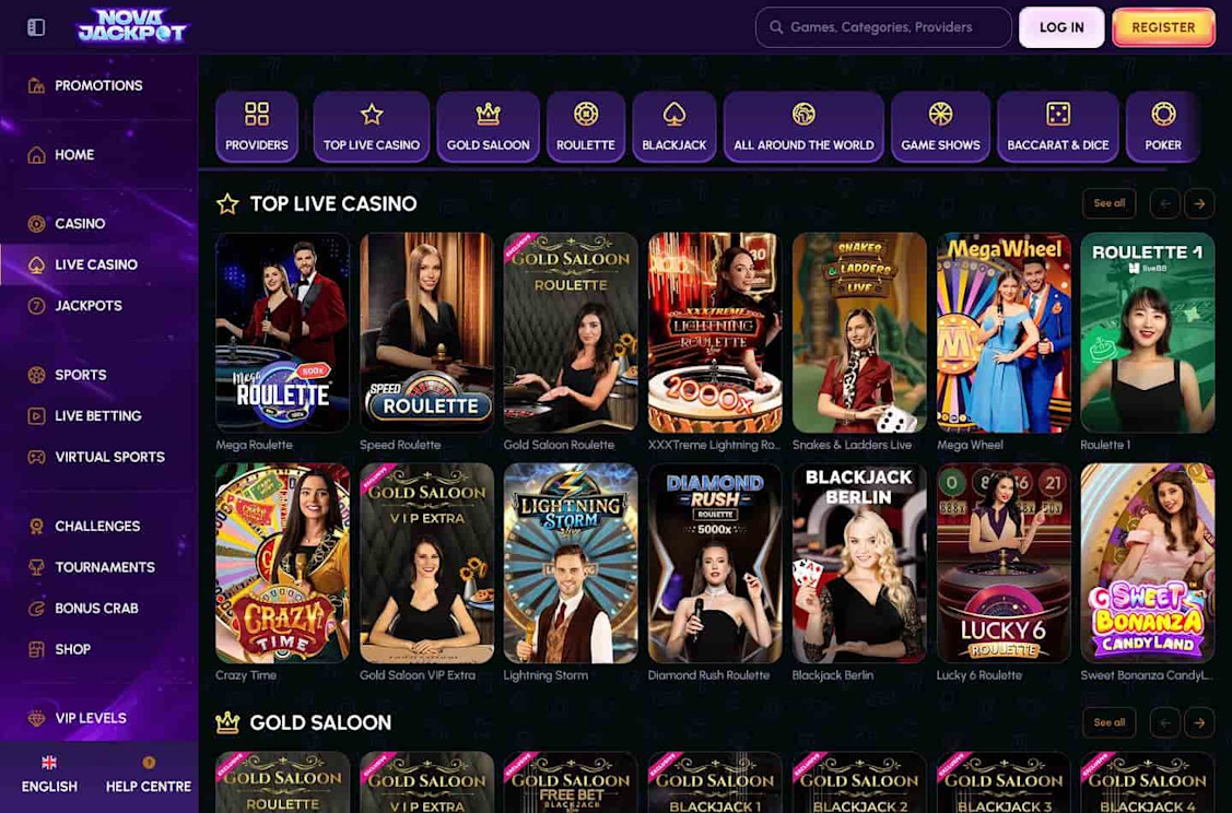 NovaJackpot Screenshot 4