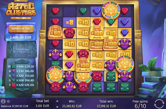 Aztec Clusters screenshot