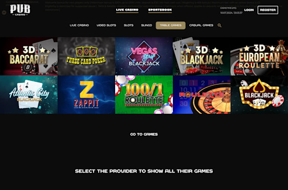 Pub Casino Screenshot 5