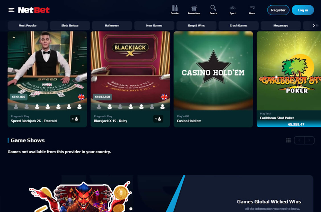 Netbet Screenshot 2