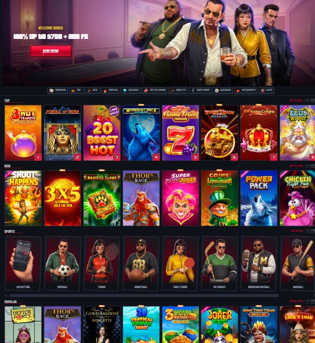 MafiaCasino Screenshot 1