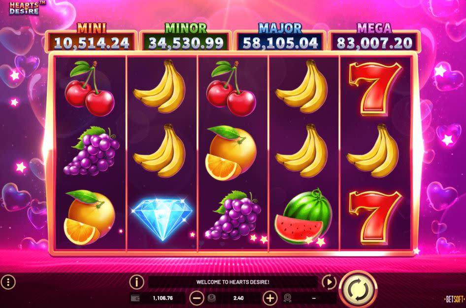 Heart's Desire - Betsoft slot