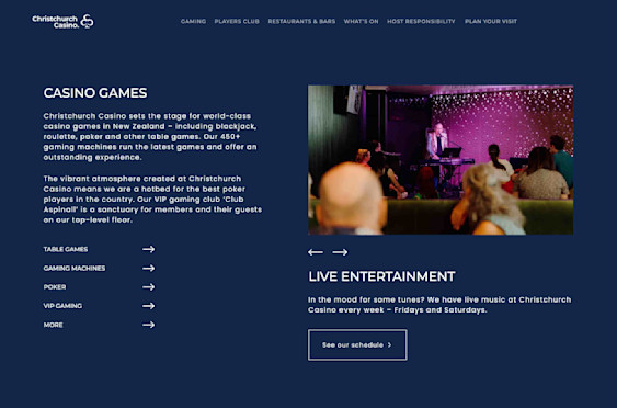 Christchurch Casino screenshot 1
