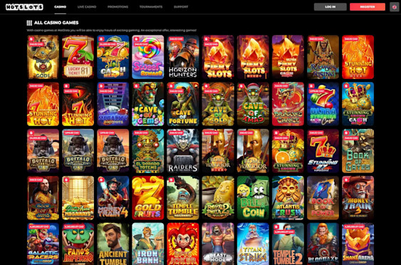 Hot Slots All Casino Games
