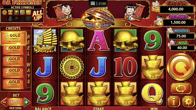 PlayNow Casino - 88 Fortunes
