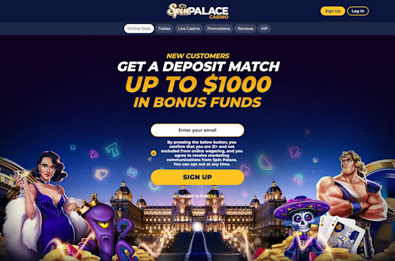 Spin Palace Pennsylvania screenshot1