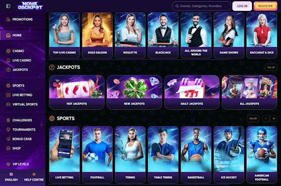 NovaJackpot Screenshot 2