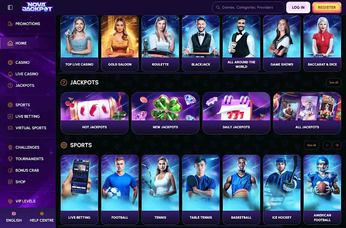 NovaJackpot Screenshot 2