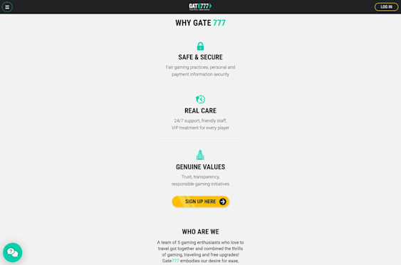 Gate777 Screenshot 1