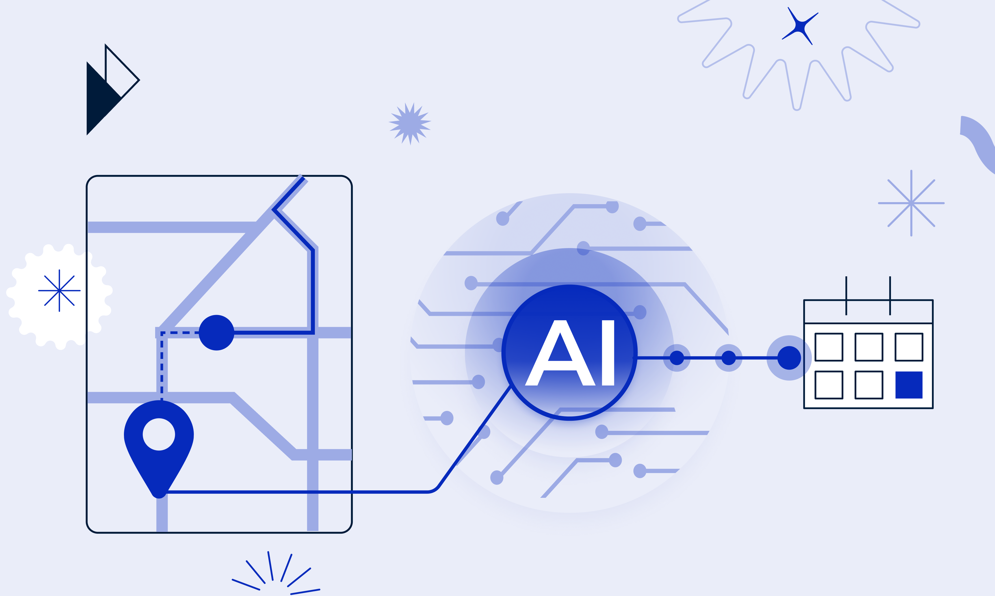 The image depicts a visual journey of a package delivery enhanced by artificial intelligence. A location pin traces a route on a map, representing the package's path from the seller to the customer. This illustrates the critical role of precise tracking and efficient logistics in e-commerce, a key theme emphasized in the article "The AI-Powered Post-Purchase Experience: Optimizing for Peak Season Success." The AI circuitry surrounding the location pin signifies the technology's power in optimizing the post-purchase experience. As the article highlights, AI can analyze vast amounts of data to predict delivery times, personalize customer communication, and proactively address potential delivery hiccups. Finally, the calendar icon underscores the importance of timely delivery, particularly during peak seasons like the holidays, where customer expectations are high.

This article delves into the crucial role of a smooth post-purchase delivery experience in e-commerce, especially during peak seasons. It advocates for leveraging AI-powered solutions to optimize logistics and boost customer satisfaction. The article highlights the benefits of AI in providing accurate delivery predictions, streamlining operations, and offering a personalized post-purchase experience. By analyzing various data points, AI can minimize delivery delays and reduce customer anxiety. AI also enables tailored communication, proactive issue resolution, and multi-channel engagement based on individual customer preferences. Ultimately, the article champions the transformative potential of AI in turning the chaos of peak seasons into a seamless and efficient operation, fostering customer loyalty and driving business growth.