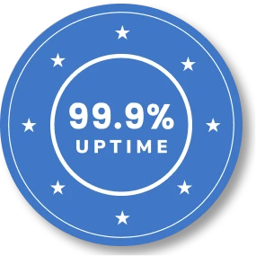 Parcel Perform has a 99.9% uptime guarantee