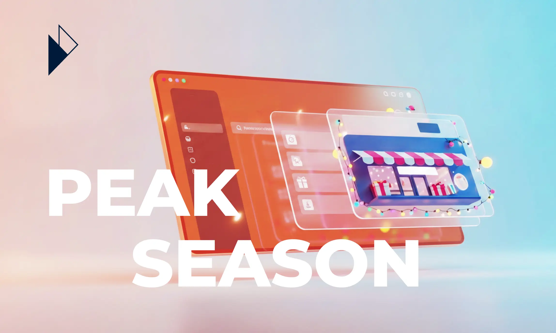 Image Description: An image displays a browser window with a 3D storefront decorated with festive lights popping out, with the words "PEAK SEASON" in the foreground. This visual represents the article's core concept: transforming a standard branded tracking page into an active, monetized e-commerce storefront during the busy holiday season.

Article Summary: This article provides a 5-step guide for e-commerce marketers to monetize their high-engagement branded tracking pages. It details how to use no-code campaign tools to deploy targeted upsell and cross-sell offers to a captive audience, turning a traditional cost center into a powerful revenue engine during peak season and increasing customer lifetime value.