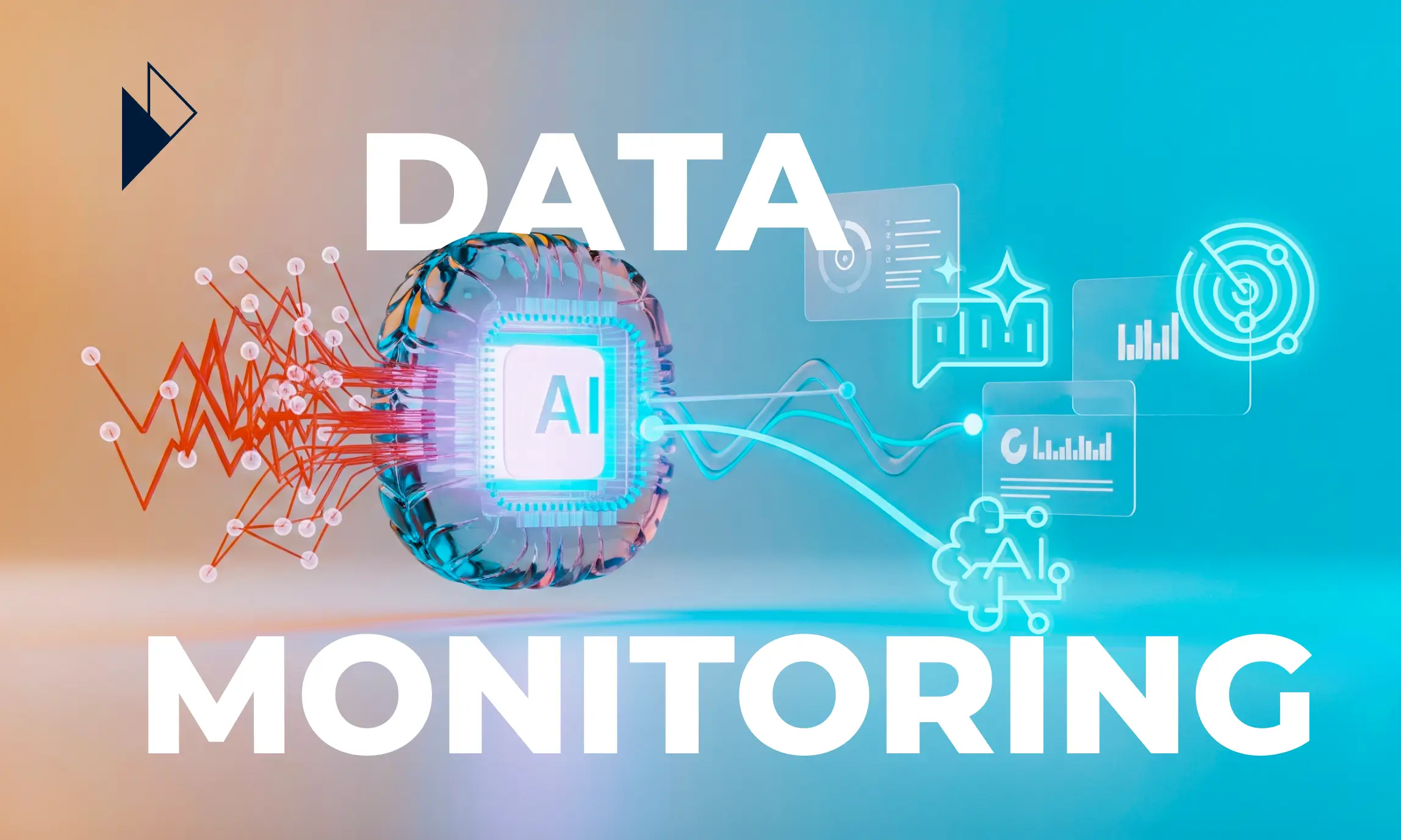 An image titled "DATA MONITORING" features a central AI-powered brain processing chaotic data inputs from one side and transforming them into organized analytics and tracking icons on the other. This visual represents the article's core theme: using a unified AI platform to move from reactive chaos to proactive, predictive control of e-commerce operations, especially during peak season.
Article Summary: The article argues that reactive e-commerce operations are failing under the pressure of peak season. It advocates for a strategic shift to "predictive excellence," powered by a unified AI platform. This approach enables businesses to anticipate and resolve logistics and customer experience issues proactively, turning operational complexity into a competitive advantage.