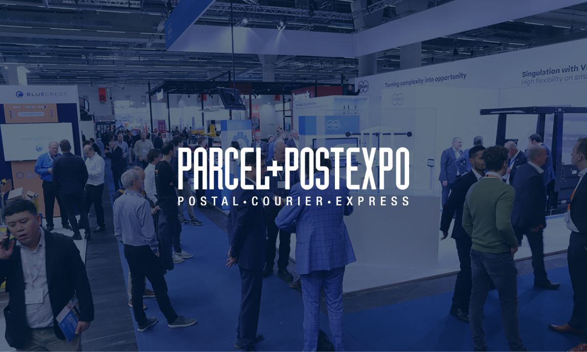 Event banner for Parcel+Post Expo 2023