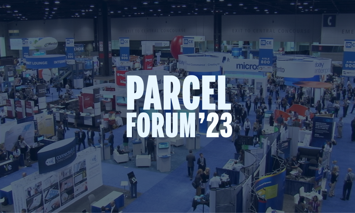 Event banner for Parcel Forum 2023