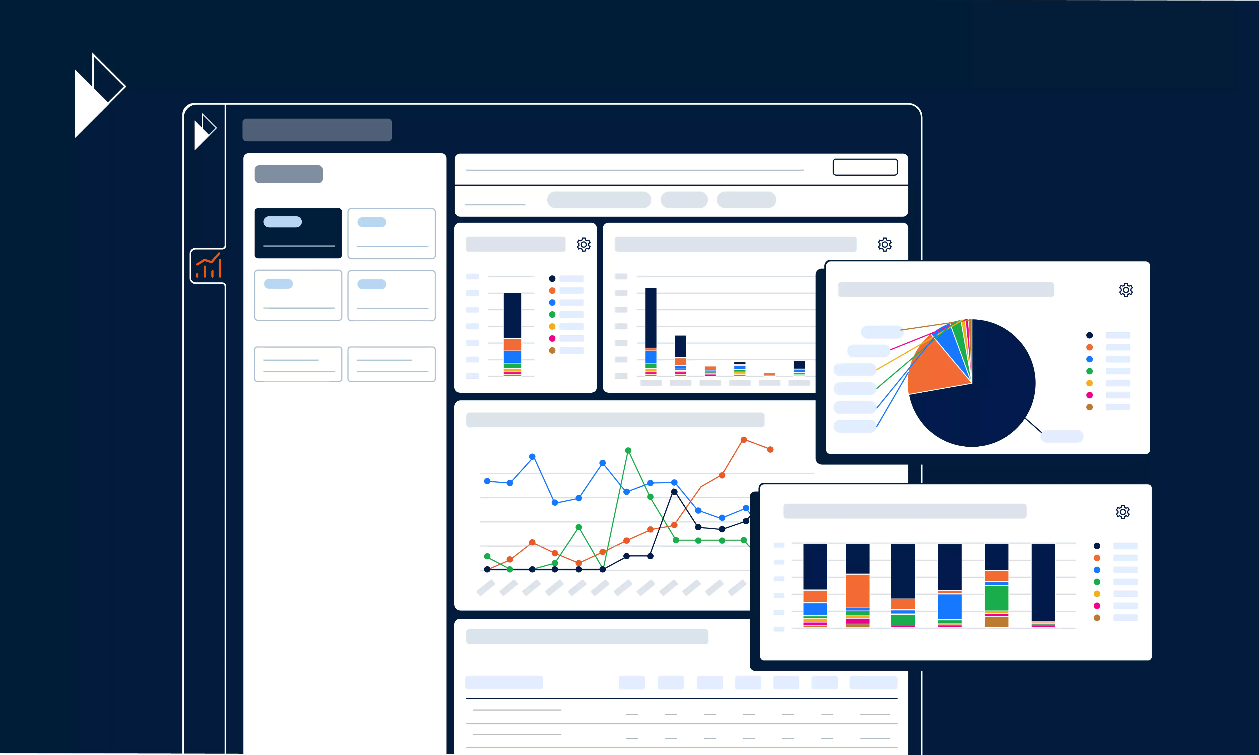 Get a clear overview of logistics operations with four comprehensive reports. Get information about your shipments, delivery issues, and carrier performance to streamline logistics operations. The image is for a blog post talking about the reports and features mockups of how the report looks and some of the charts you can expect to find. 