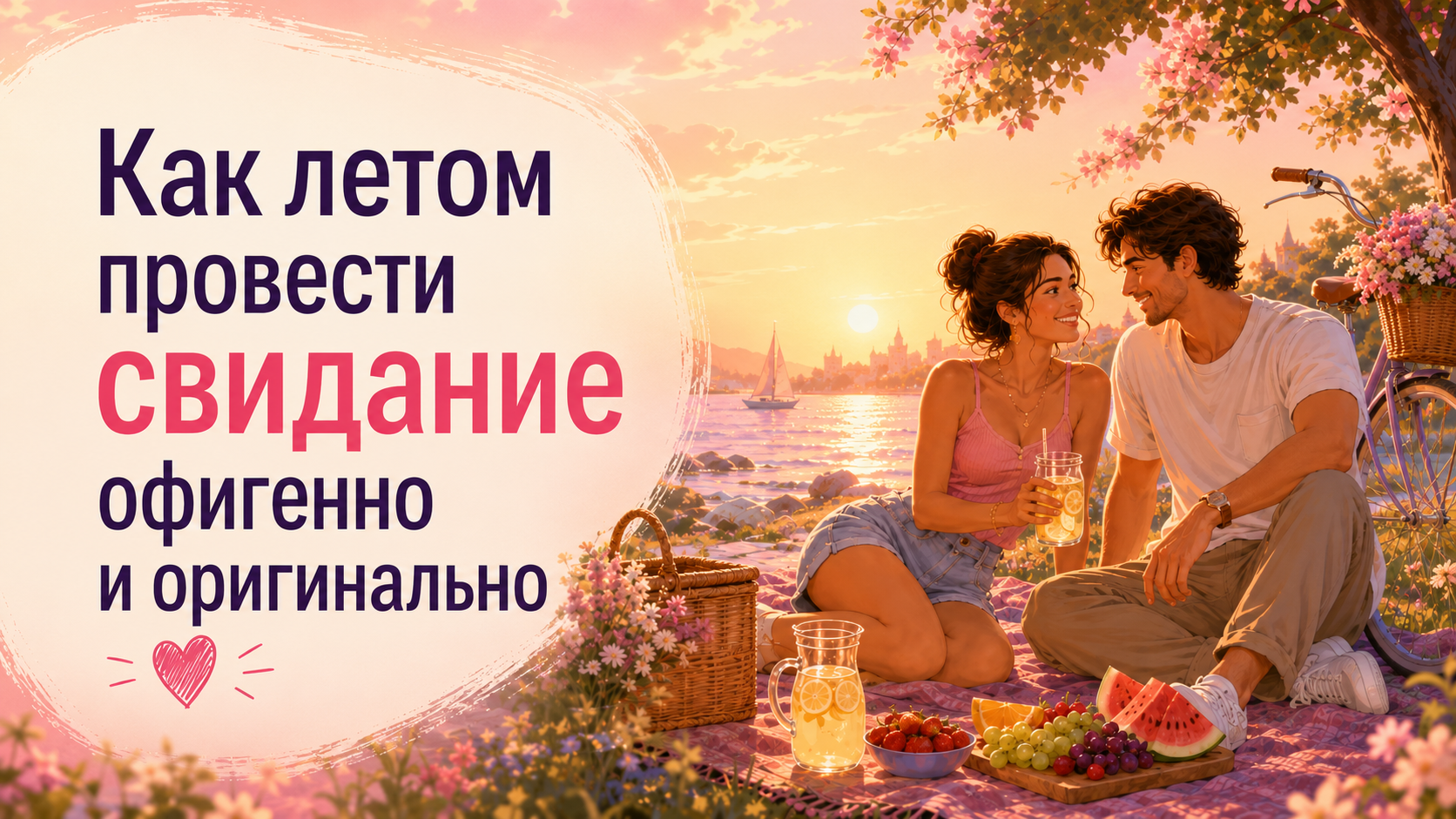 Как летом провести свидание офигенно и оригинально