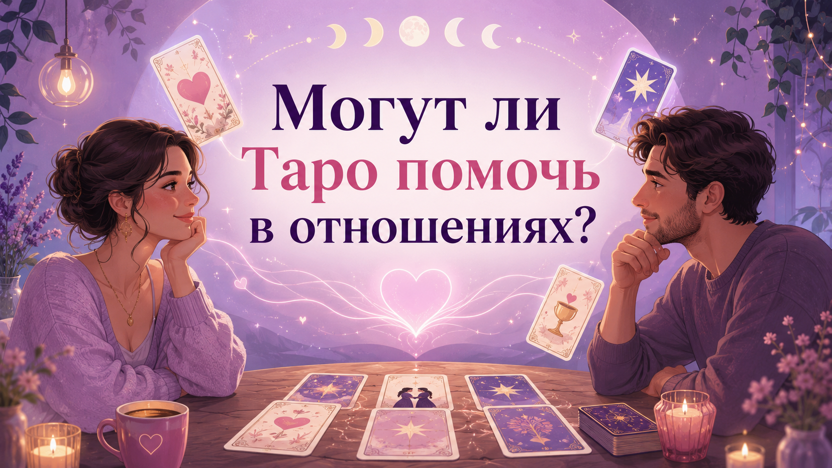 Могут ли Таро помочь в отношениях: как использовать карты без самообмана