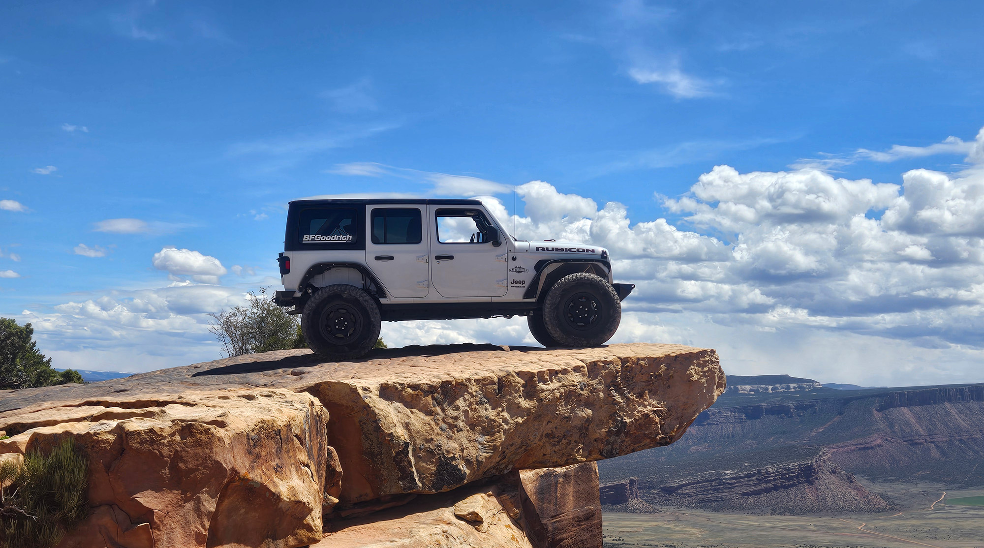 Scenic view of Moab's red rock landscape