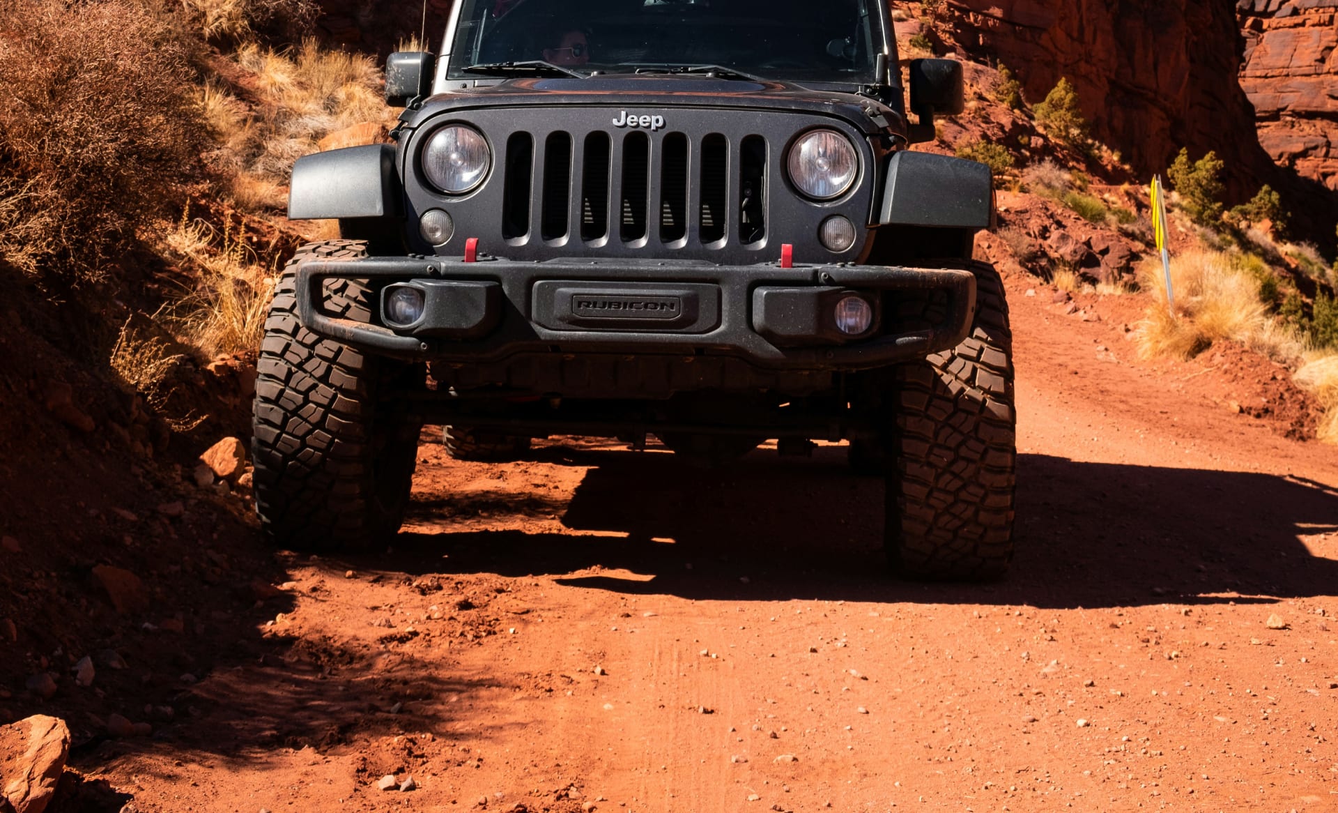 Scenic view of Jeep adventure