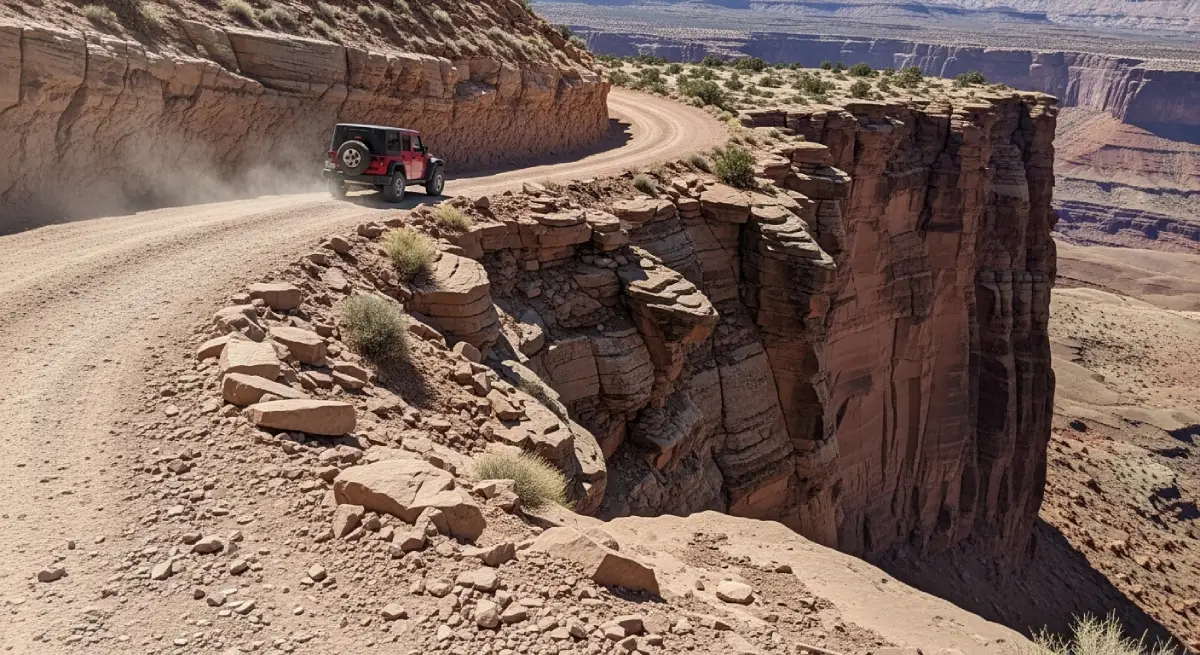 Shafer Trail: Historic Jeep Route into Canyonlands National Park