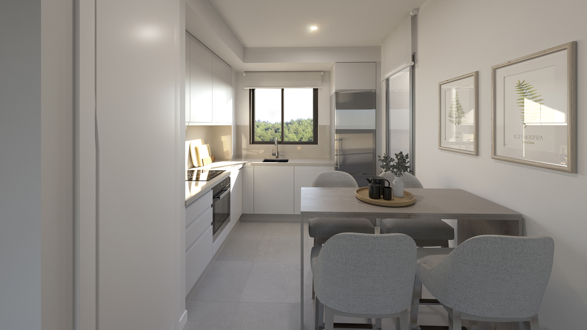 Apartament Idilia Mare Kuchnia 