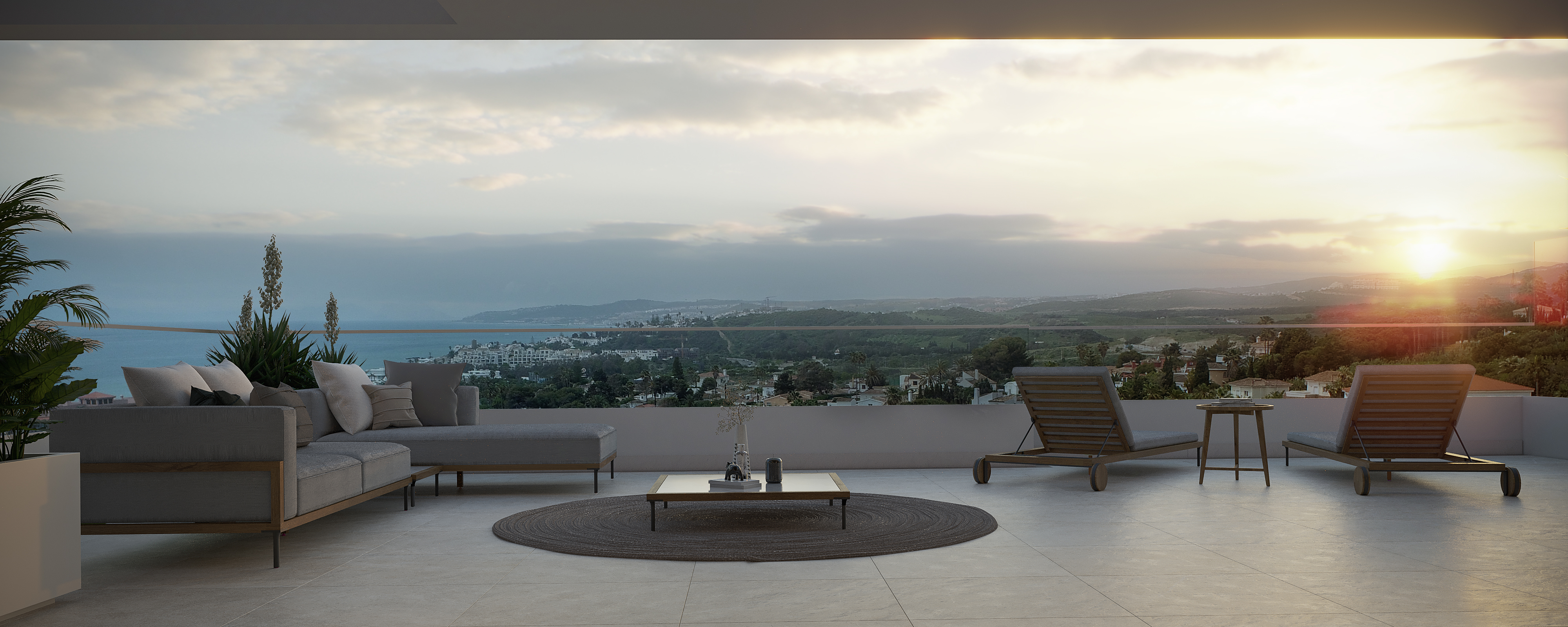 Apartament Zenity Azure B1 P0 A Parter Taras Widok na Morze