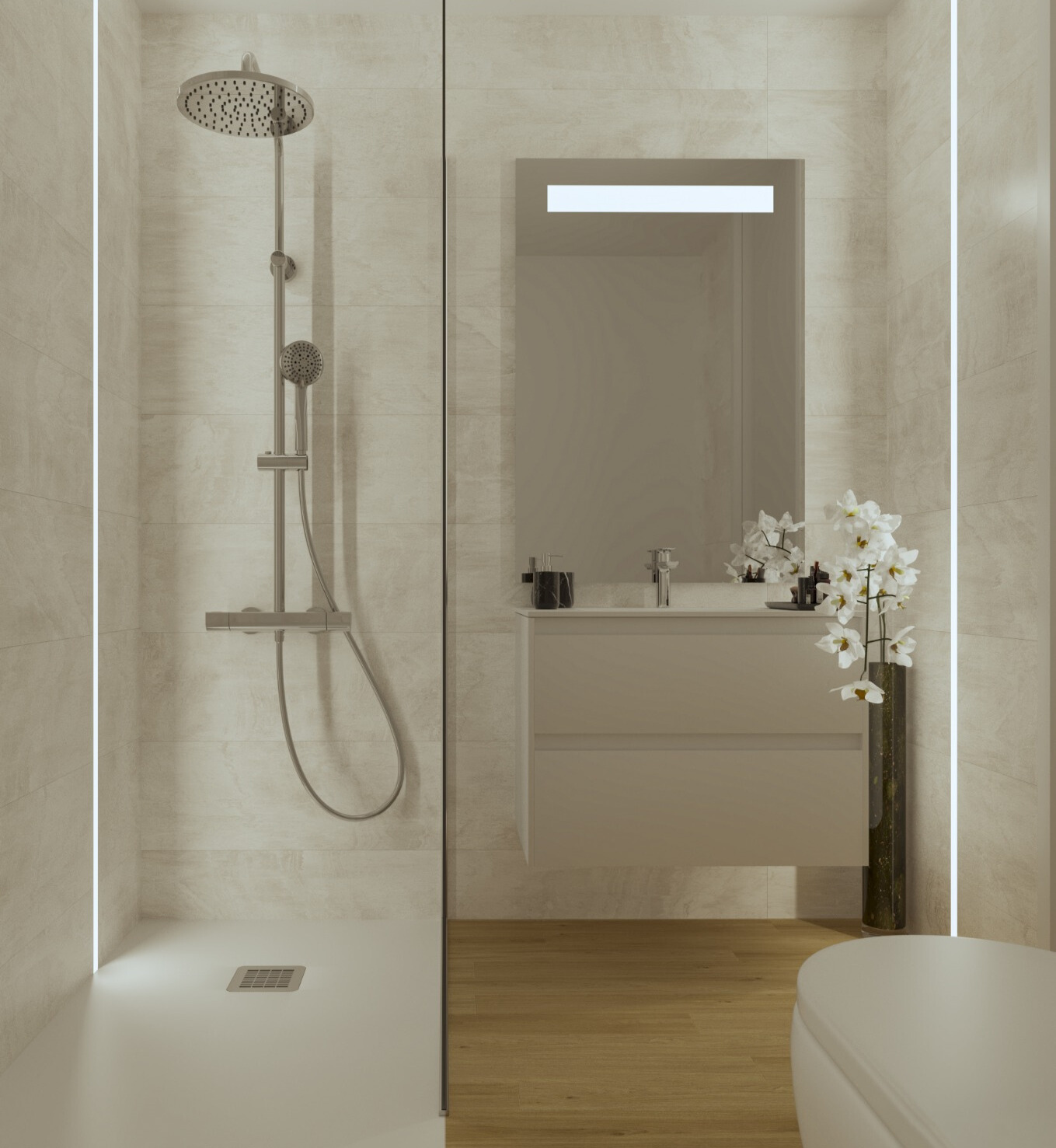 Apartament Beach 1F Bathroom