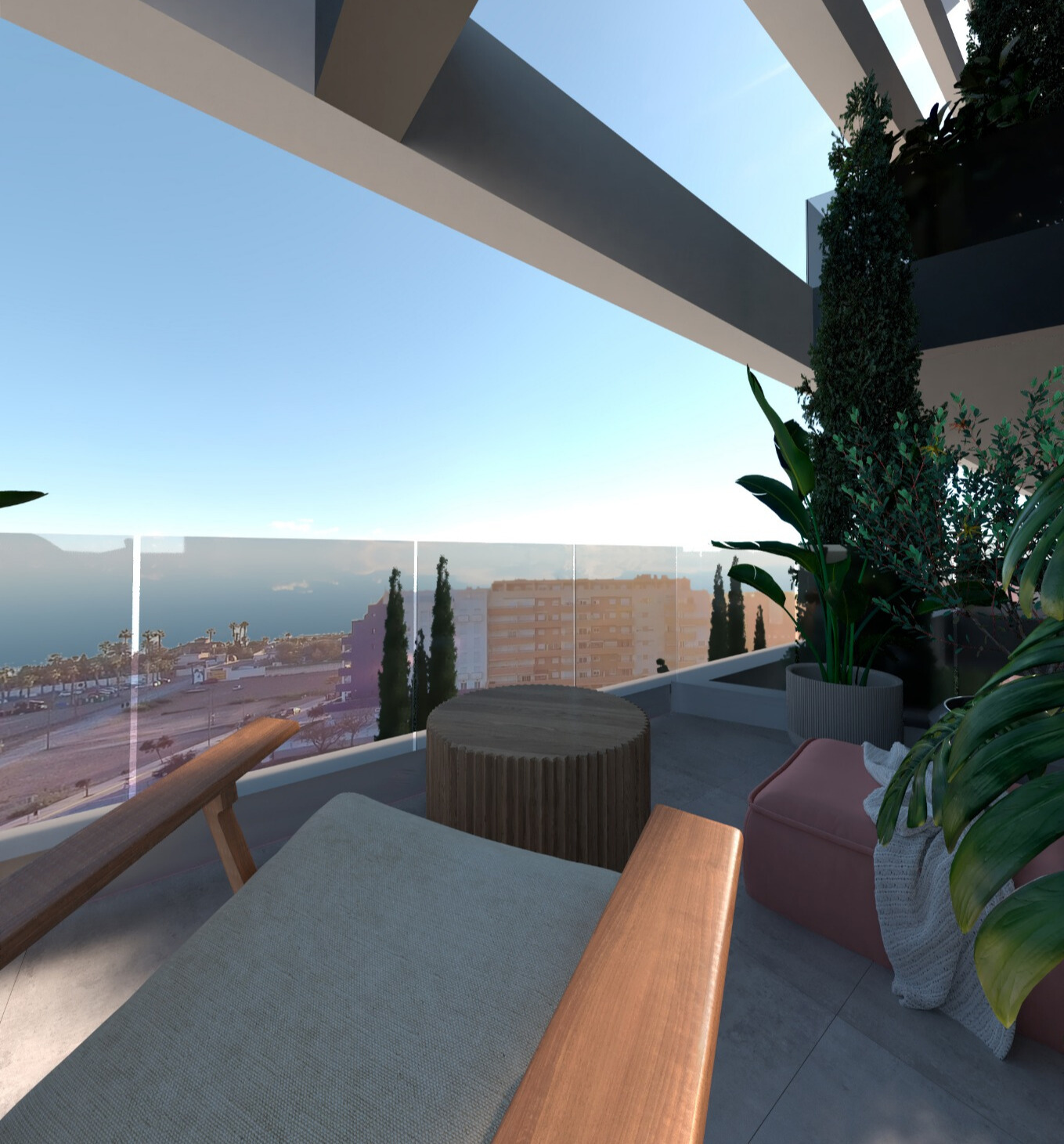 Apartament Beach Parter Taras