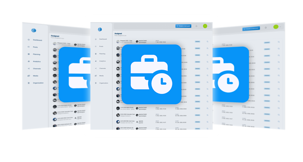 Your posts - at the right time, everywhere in the world. screenshot