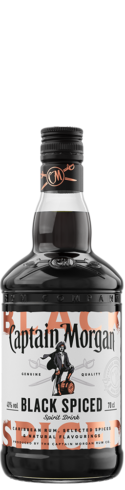 Captain Morgan Black Spiced Rum Image