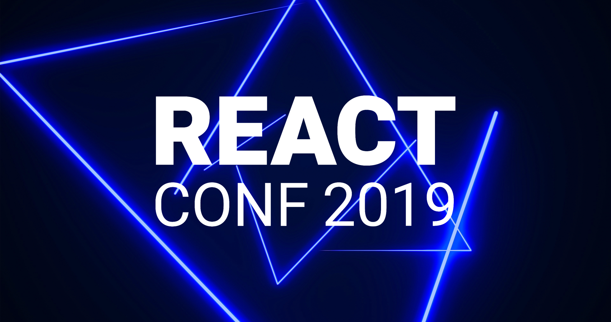 React conf logo