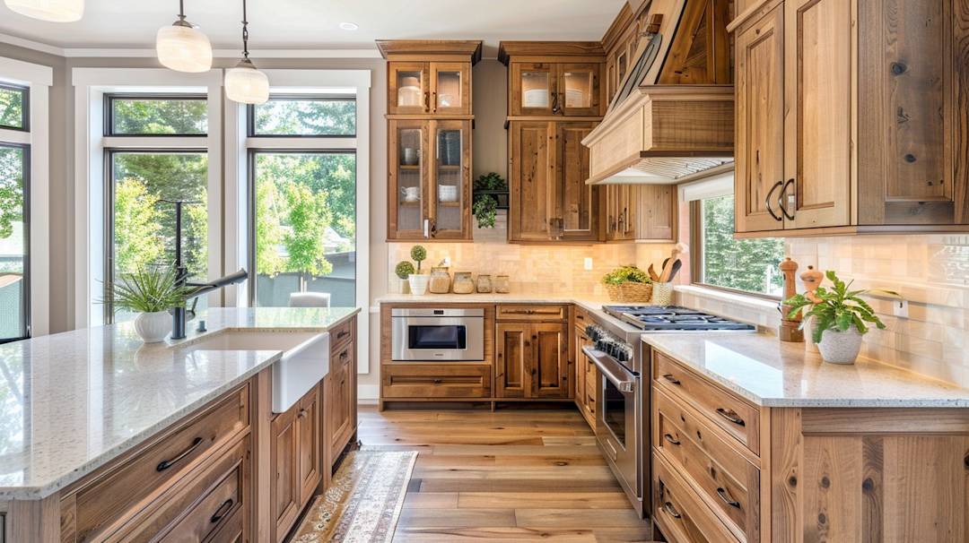 Custom Kitchen Cabinets Cost photo