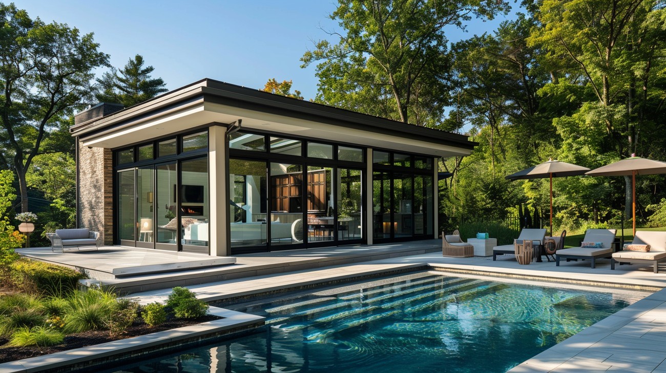 best pool house building plans