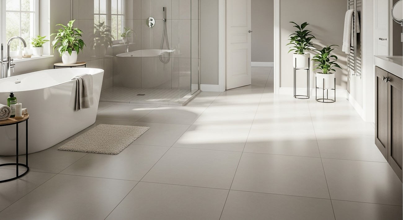 best heated bathroom floor