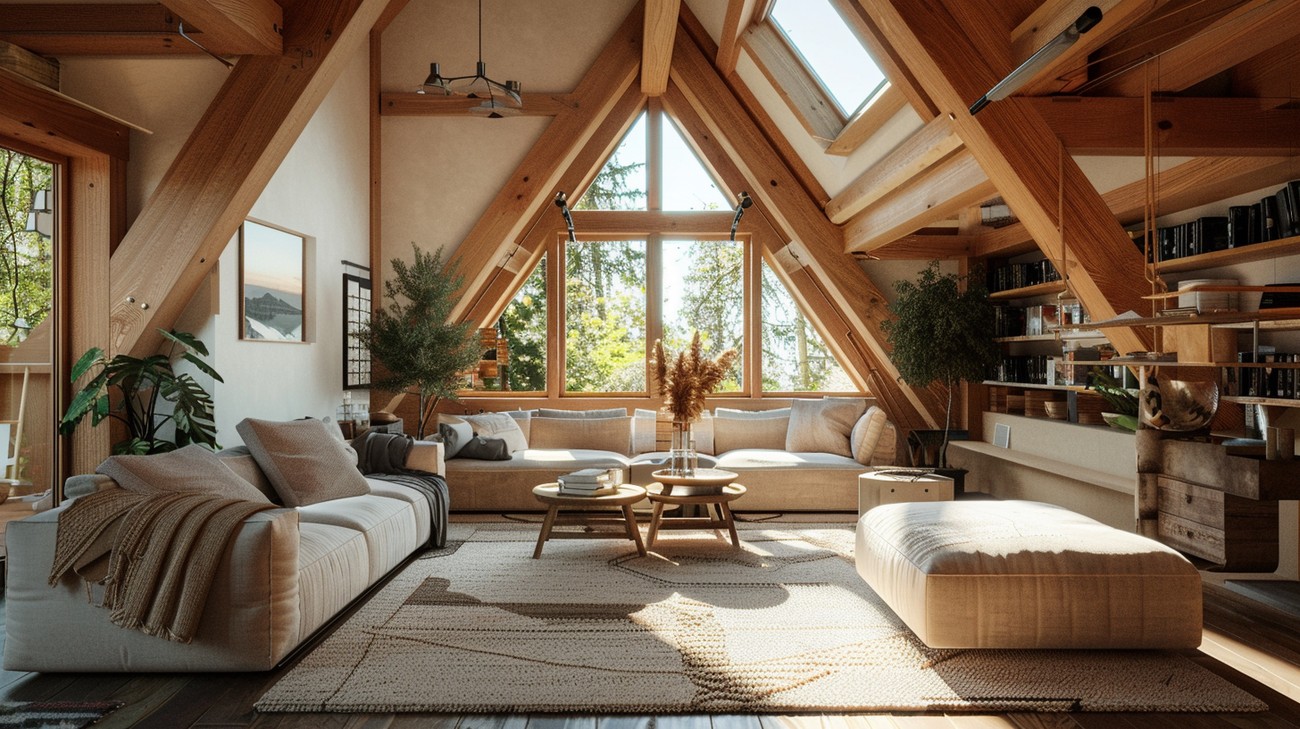 A-Frame Interior Design Ideas photo