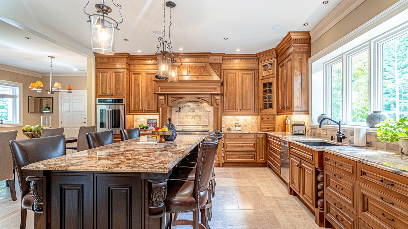 custom kitchen cabinets cost photo