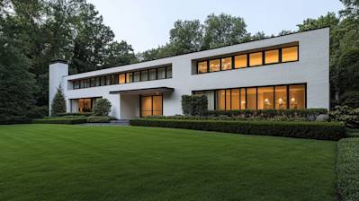 White Brick House: Timeless Elegance & Modern Charm