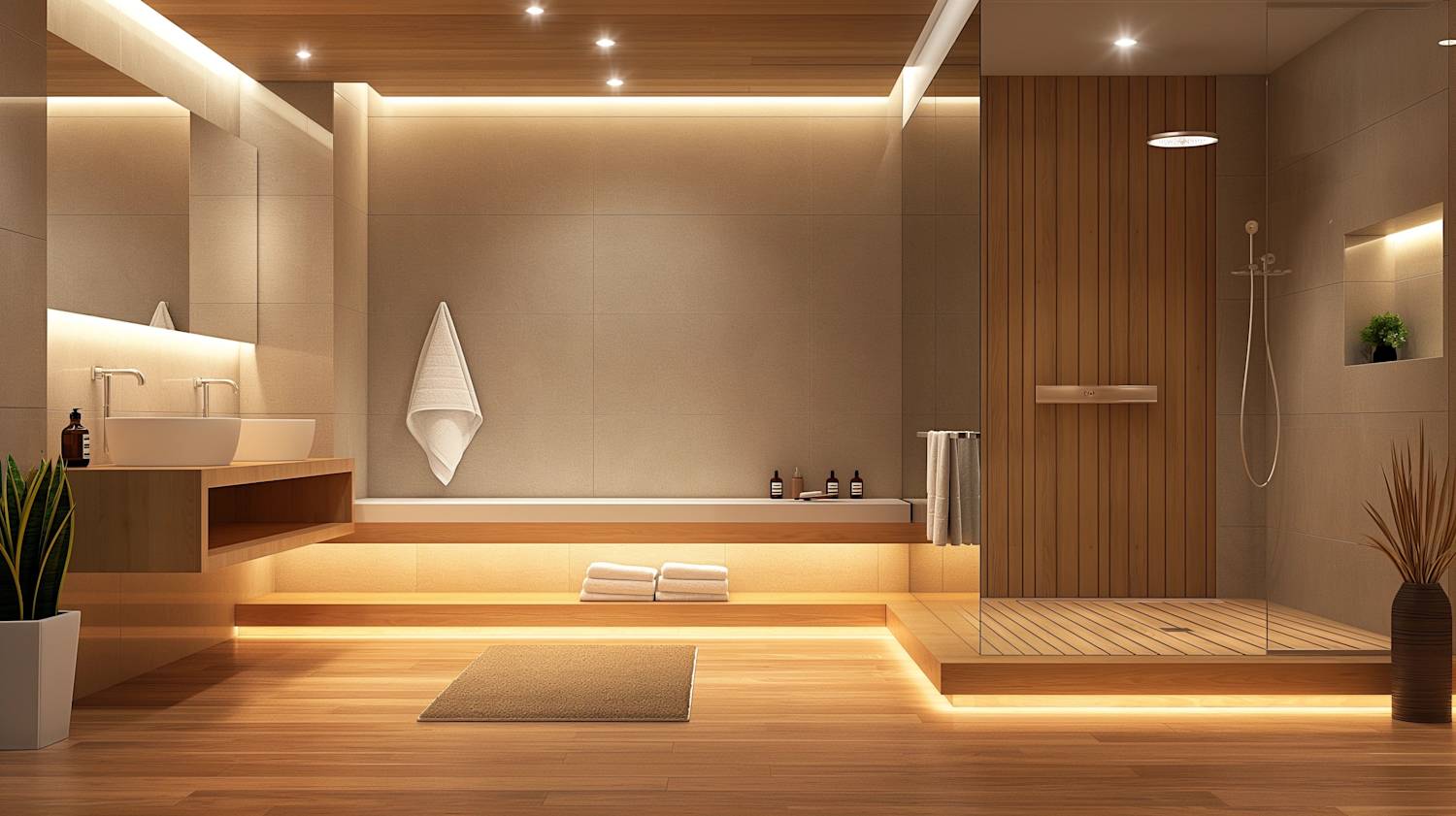 Discover the Beauty of a Large Tile Shower