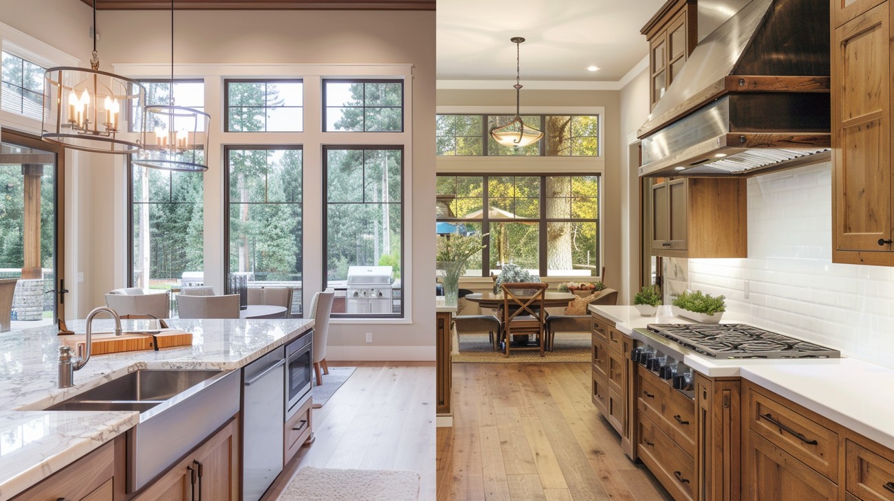 building versus buying a house photo