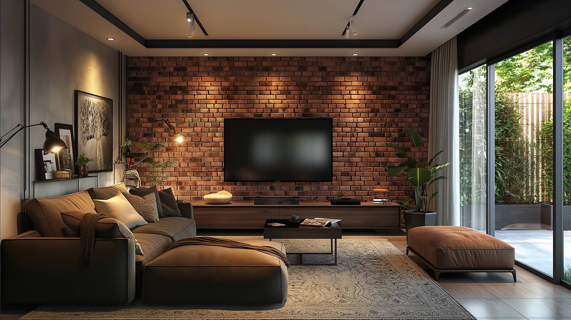 Exploring the Charm of a Brick Veneer Wall
